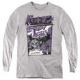 thumbnail image 1 of Batman Japan Heroes 1 Kids Long Sleeve T Shirt (Large) for Youth Boys and Girls, Athletic Heather, 1 of 4