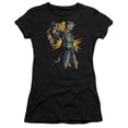 thumbnail image 1 of Batman Joker Bang S/S Junior Women's T-Shirt Sheer Black, 1 of 2