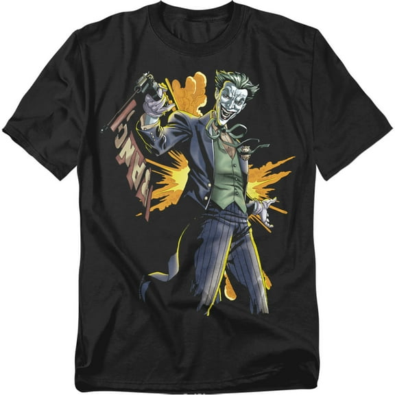 Batman T-Shirt Joker Bang Unisex Graphic Tee For Men & Women