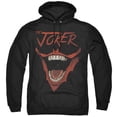 thumbnail image 1 of Batman Joker Bat Laugh Adult Pullover Hoodie Sweatshirt Black, 1 of 1