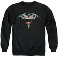 thumbnail image 1 of Batman - Joker Bat Logo - Crewneck Sweatshirt - Large, 1 of 2