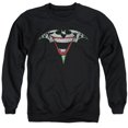 thumbnail image 1 of Batman - Joker Bat Logo - Crewneck Sweatshirt - XXX-Large, 1 of 2