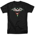 thumbnail image 1 of Batman Joker Bat Logo-Short Sleeve Adult 18-1 T-Shirt, Black - 2X, 1 of 1