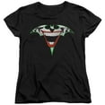 thumbnail image 1 of Batman - Joker Bat Logo - Women's Short Sleeve Shirt - Large, 1 of 2