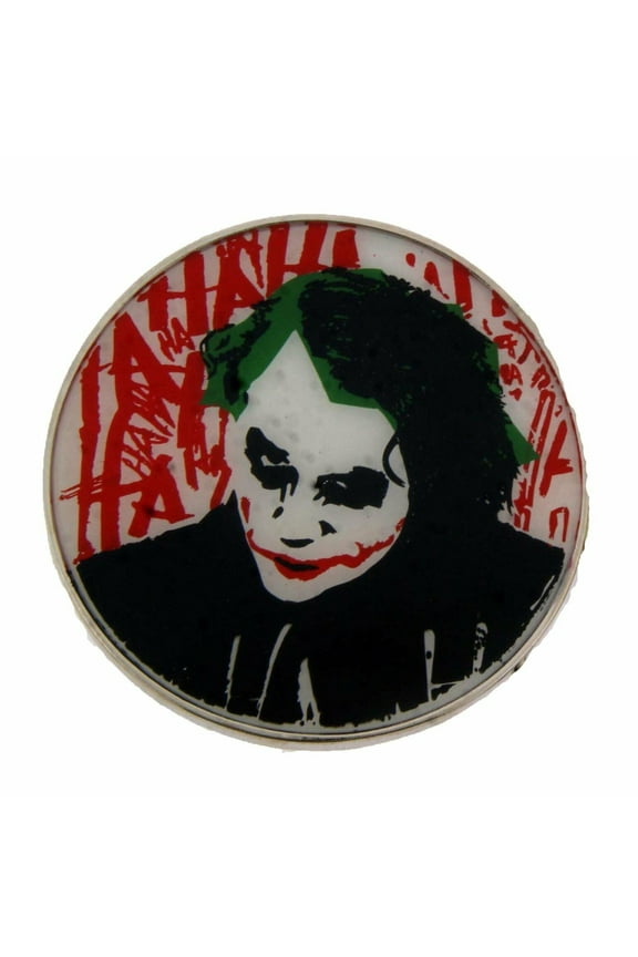 Batman Joker Belt Buckle Halloween Costume Superhero Comics Metal Western Gothic