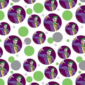 Batman Joker Character Premium Gift Wrap Wrapping Paper Roll