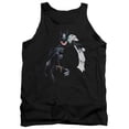 thumbnail image 1 of Batman Joker Choke Adult Tank Top Black, 1 of 1