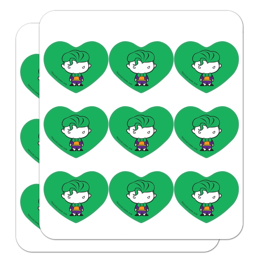 Batman Joker Cute Chibi Character Heart Shaped Planner Calendar ...