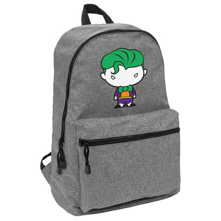 Batman Joker Cute Chibi Character Lightweight Backpack for Work School Daily Use Packable for Travel