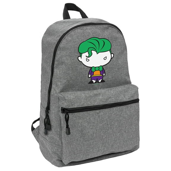 Batman Joker Cute Chibi Character Lightweight Backpack for Work School Daily Use Packable for Travel