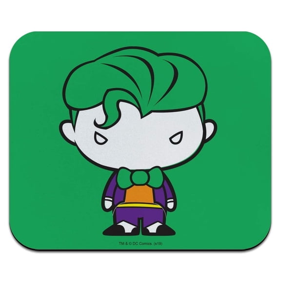 Batman Joker Cute Chibi Character Low Profile Thin Mouse Pad Mousepad