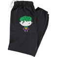 thumbnail image 1 of Batman Joker Cute Chibi Character Unisex Jogger Sweatpants for Men and Women, Black, Small, 1 of 1