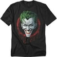 thumbnail image 1 of Batman T-Shirt Joker Drip Unisex Graphic Tee For Men & Women, 1 of 7