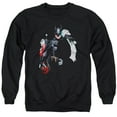 thumbnail image 1 of Batman - Joker Harley Choke - Crewneck Sweatshirt - Large, 1 of 2