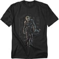 thumbnail image 1 of Batman T-Shirt Joker Leaves Arkham Unisex Graphic Tee For Men & Women, 1 of 7