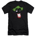 thumbnail image 1 of Batman Joker Simplified Premium Canvas T-Shirt Adult Slim Fit 30/1 Black, 1 of 1
