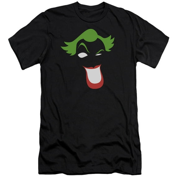 Batman - Joker Simplified - Premium Slim Fit Short Sleeve Shirt - X-Large