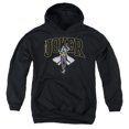 thumbnail image 1 of Batman Joker Varsity On Black Kids Pull-Over Hoodie (X-Large) for Youth Boys and Girls, Black, 1 of 5
