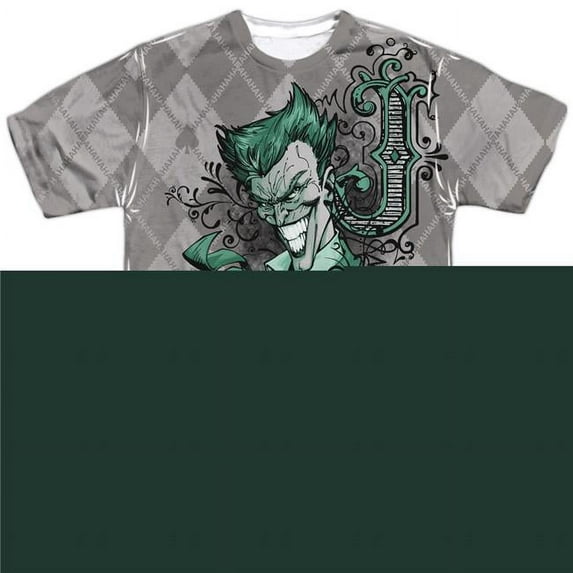 Batman - Jokergyle - Short Sleeve Shirt - Large