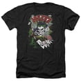 thumbnail image 1 of Batman & Jokers Wild-Adult Heather T-Shirt, Black - Small, 1 of 1
