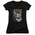 thumbnail image 1 of Batman Jokers Wild Junior Women's T-Shirt V-Neck Black, 1 of 1