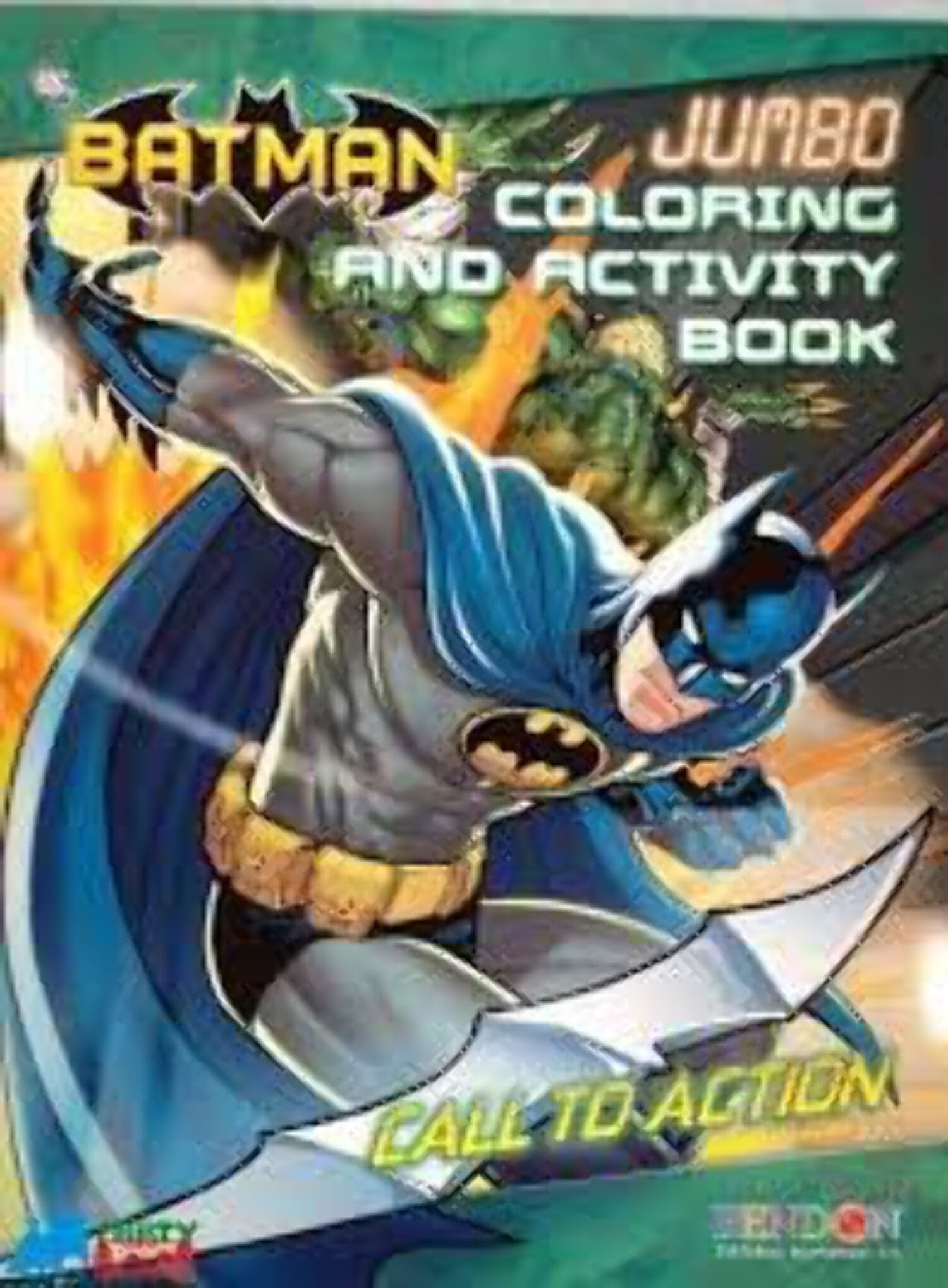 Batman Jumbo Coloring and Activity Book - Walmart.com