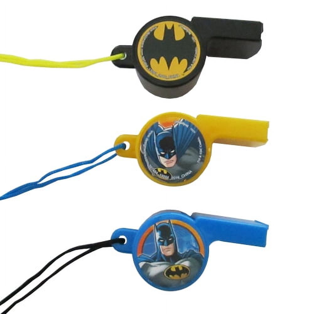 Batman Jumbo Whistles Favors 8ct