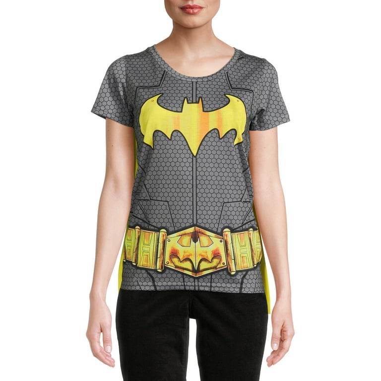 Womens batman t shirt deals with cape
