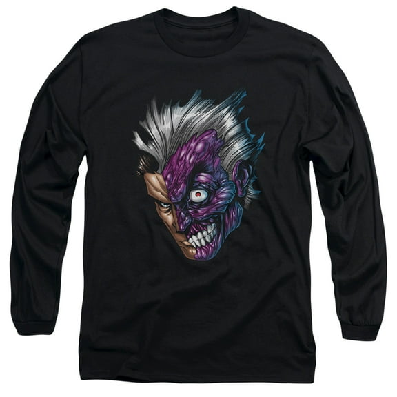 Batman - Just Face - Long Sleeve Shirt - Large