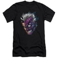 thumbnail image 1 of Batman Just Face Premium Canvas T-Shirt Adult Slim Fit 30/1 Black, 1 of 1