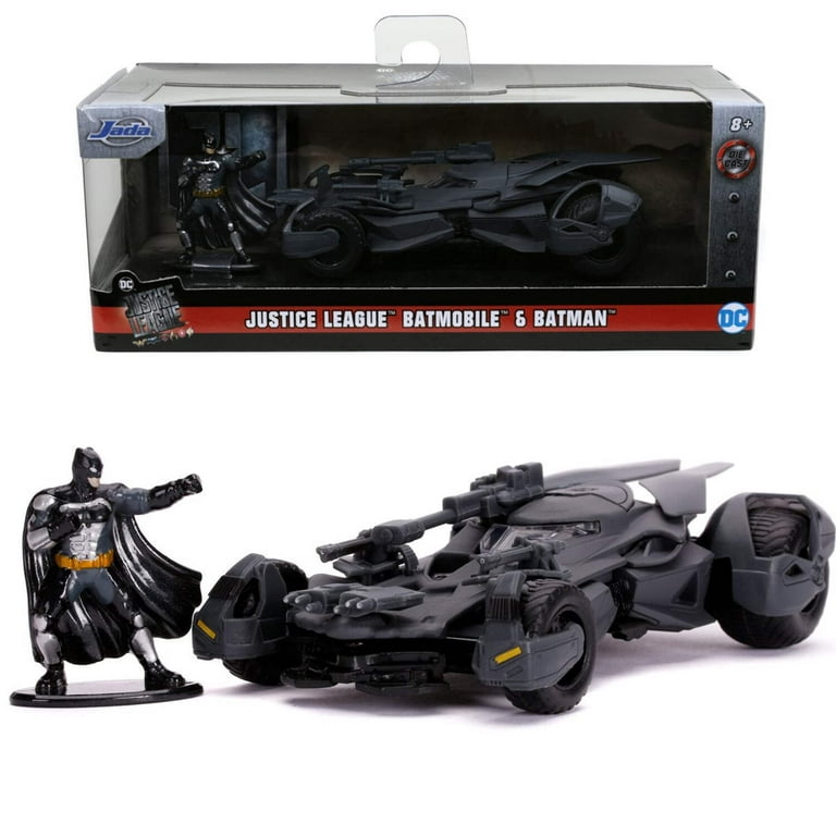 Batman Batmobile Car Toy: Justice League 1:32 Scale Die-Cast