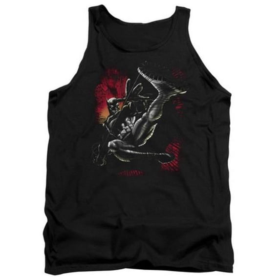 Batman-Kick Swing - Adult Tank Top - Black, Medium