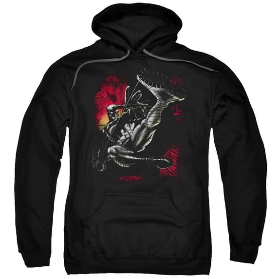 Batman - Kick Swing - Pull-Over Hoodie - Large