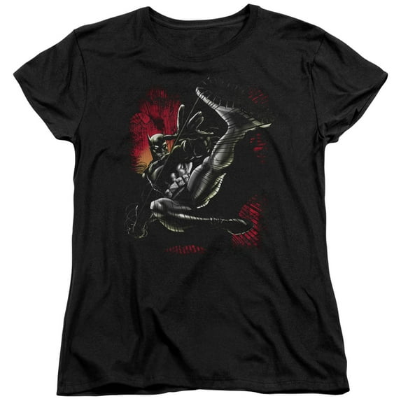 Batman - Kick Swing - Women's Short Sleeve Shirt - XX-Large