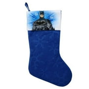 Batman Kids Felt Embossed Christmas Stocking 15.5 Inch Long