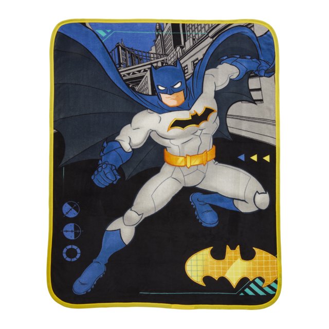 Batman Kids Fleece Throw Blanket, 46” x 60”