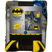 Batman Kids Silky Soft Plush Throw Blanket, 40" x 50"