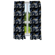Franco Kids Batman Window Curtains Drapes Set, 82 in x 63 in