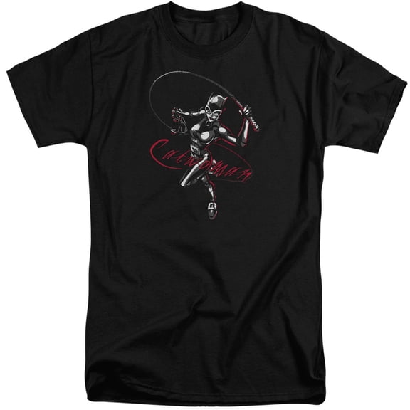 Batman - Kitten With A Whip - Tall Fit Short Sleeve Shirt - XXX-Large