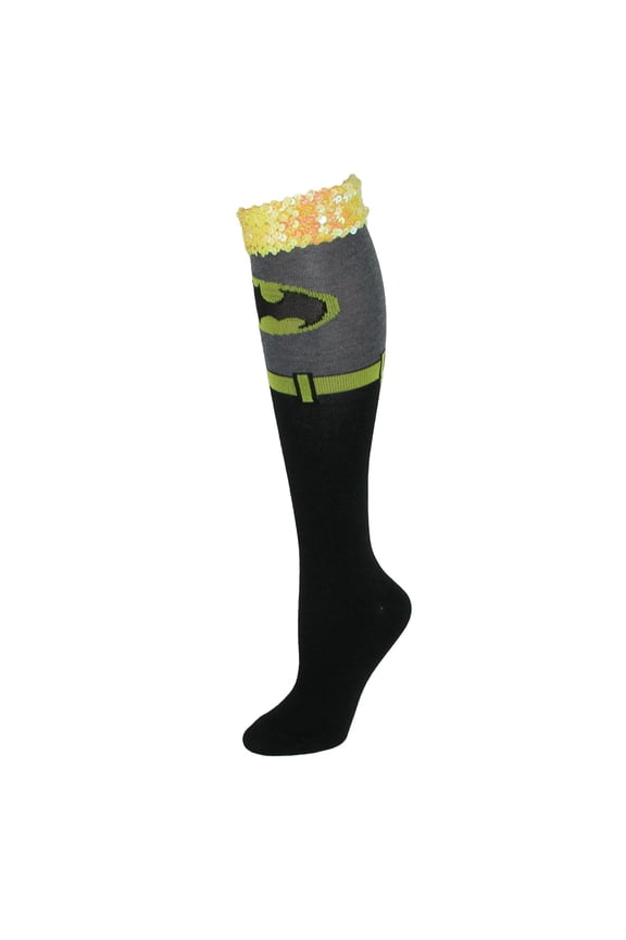 Knee High Sequin Women's Socks