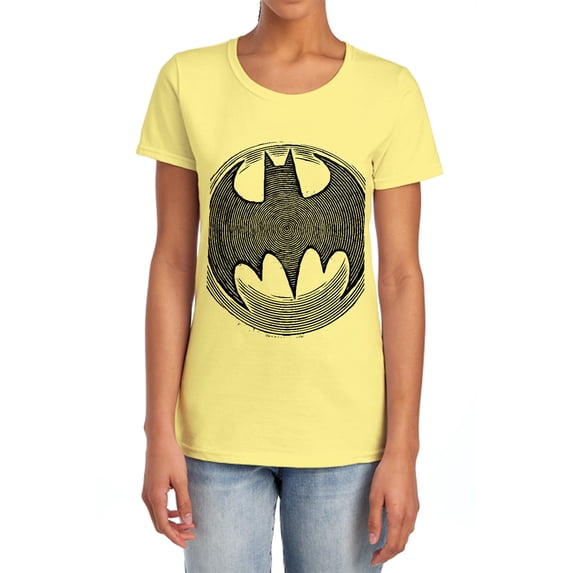 Batman Knight Knockout Women's T Shirt, Banana, X-Large