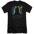 thumbnail image 1 of Batman - Knight Lights - Premium Slim Fit Short Sleeve Shirt - Small, 1 of 2