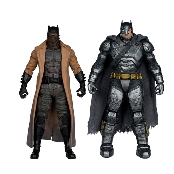 Batman Knightmare & Batman Armor Suit (Batman v Superman: Dawn of Justice) 2-Pack Gold Label Collector Edition Exclusive