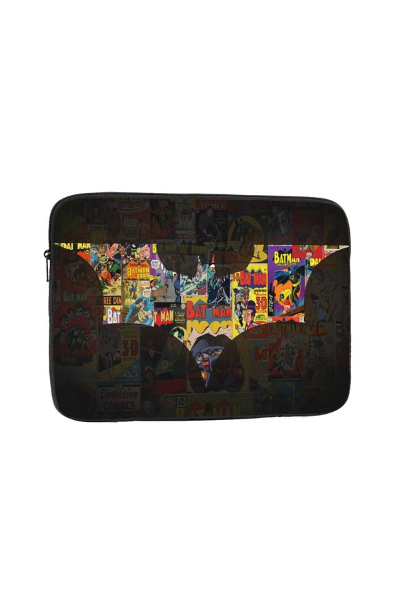 Batman Laptop Sleeve Case 15 inch Laptop Bags Notebook Computer Cover Bag, Slim Protective Travel Carrying Case Sleeve