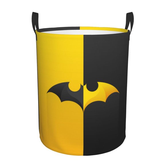 Batman Large Laundry Basket With Handle, Collapsible Laundry Hamper, Dirty Clothes Storage Basket For Living Room, Bathroom, Bedroom, College Dorm