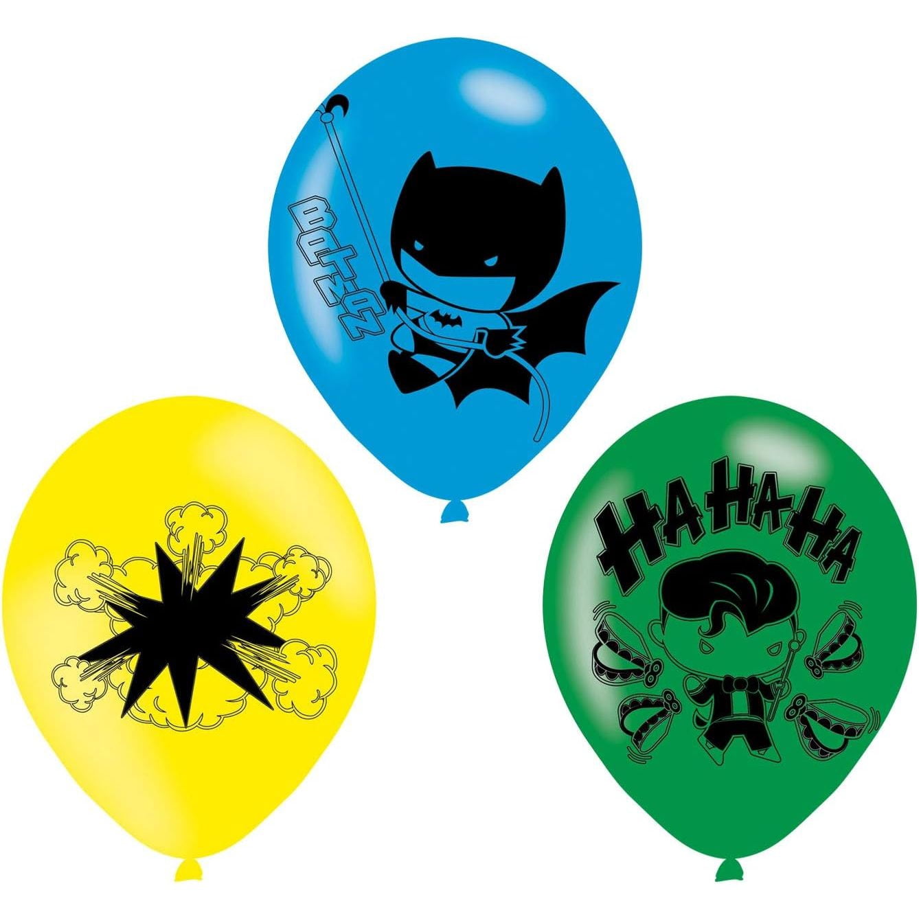 Justice League Balloon Bouquet - Superman, Batman, Wonder Woman & Friends Themed Party Balloons