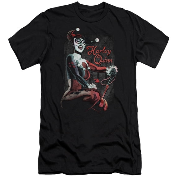 Batman Laugh It Up S/S Adult 30/1 T-Shirt Black