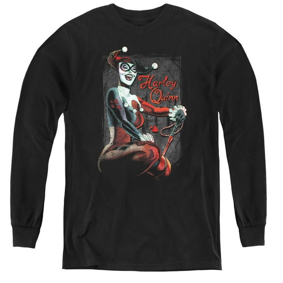 Batman - Laugh It Up - Youth Long Sleeve Shirt - Large