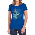 thumbnail image 1 of Batman Lean and Muscular Women's T Shirt, Royal, Large, 1 of 6