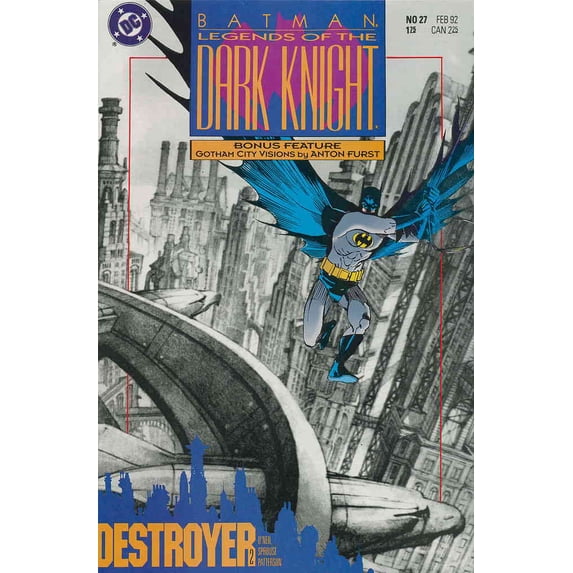 Batman: Legends of the Dark Knight #27 VF ; DC Comic Book